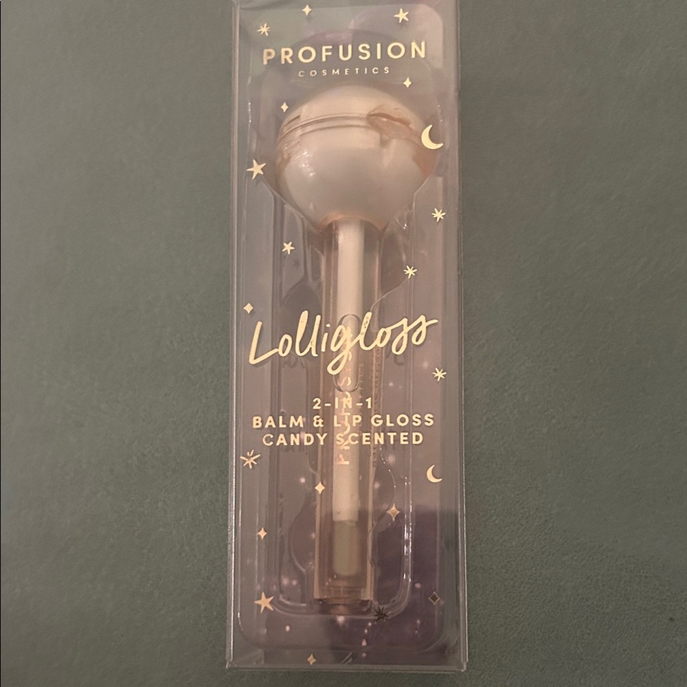 Profusion Cosmetics Lolligloss 2-in-1 Balm & Gloss in Gold